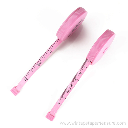60 Inches Pink Retractable Mini Tape Measure